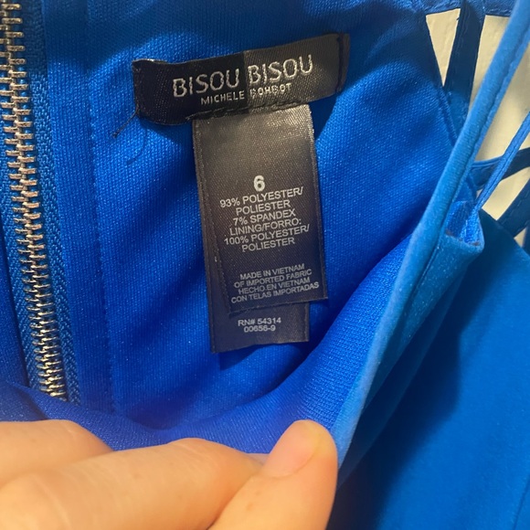 Royal Blue Dress Size 6 - Picture 4 of 4